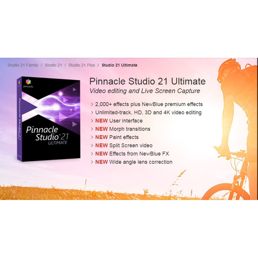 [FULL VERSION] Pinnacle Studio 21 Ultimate Software - GARANSI AKTIVASI