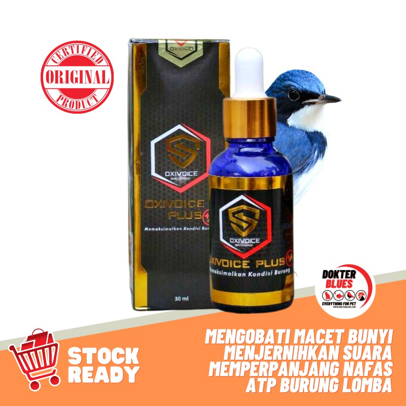 OXIVOICE PLUS (Pengganti Optimaxx) Vitamin Burung Kicau Lovebird Murai Batu Doping ATP