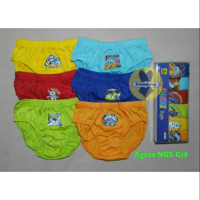 Cd Anak Cowok Agree Kids NGS C18/C9 | Celana Dalam Anak Cowok |tx