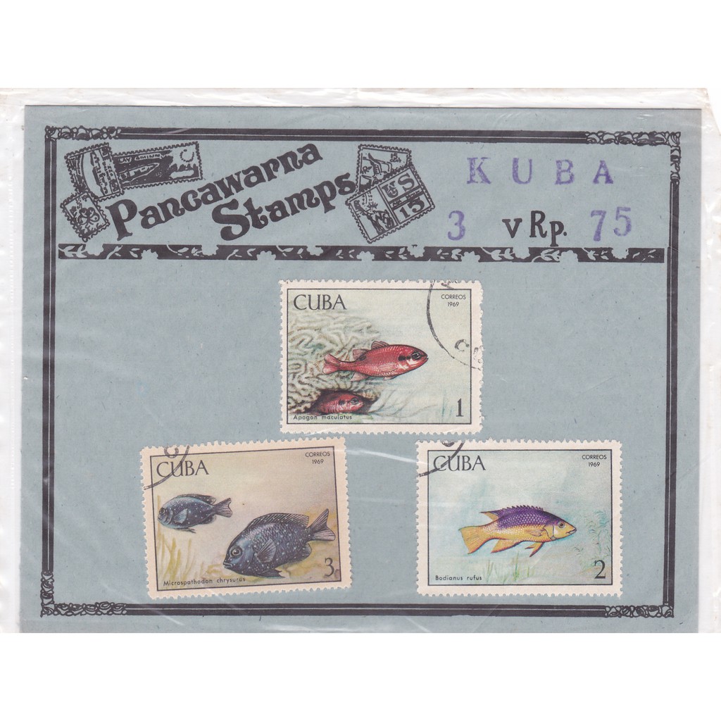 

Perangko Kuba Ikan Hias