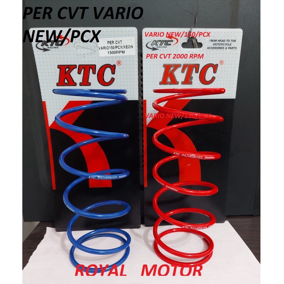 PERCVT KTC RACING ori ktc PER CVT NMAX AEROX XEON VARIO BEAT PCX MIO SOULGT 125 DLL UNIVERSAL