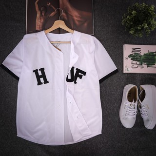 kaos jersey HUF variasi premium / baju baseball / tshirt baseball jersey