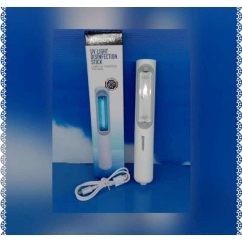 krisbow uv ligth disinfection stick