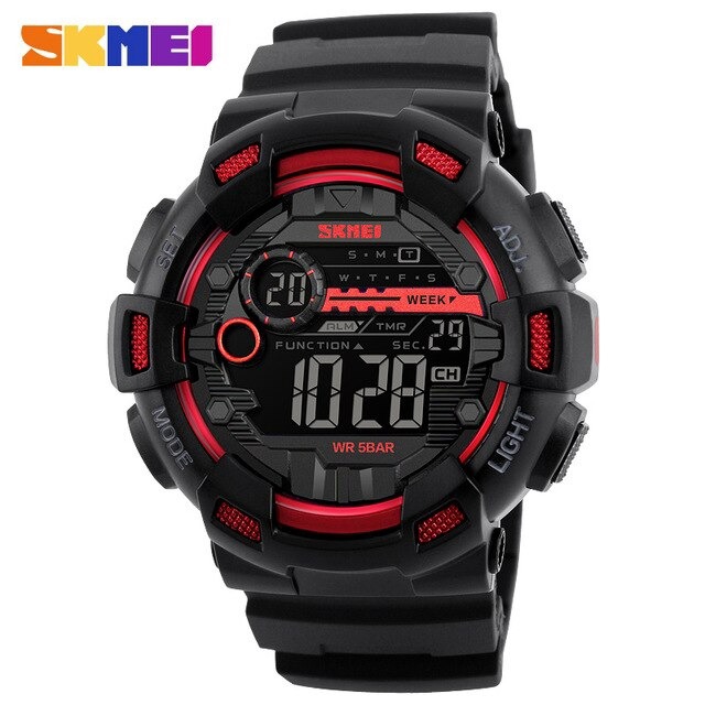 SKMEI 1243/1472 Jam Tangan Pria Digital Dual Time Anti Air WK-SBY