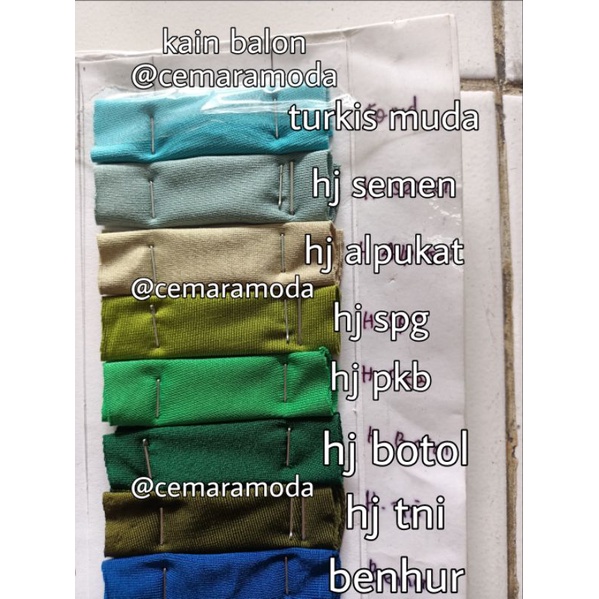 Kain balon / kain jersey balon melar PER 0.5KG / kain kerudung hijab jilbab syari baju muslim jersy jersey jersi