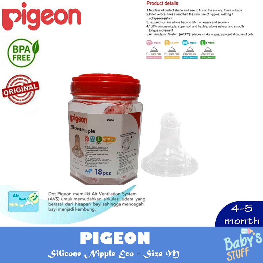KARET DOT PIGEON size M / DOT SILIKON / DOT PIGEON sz M