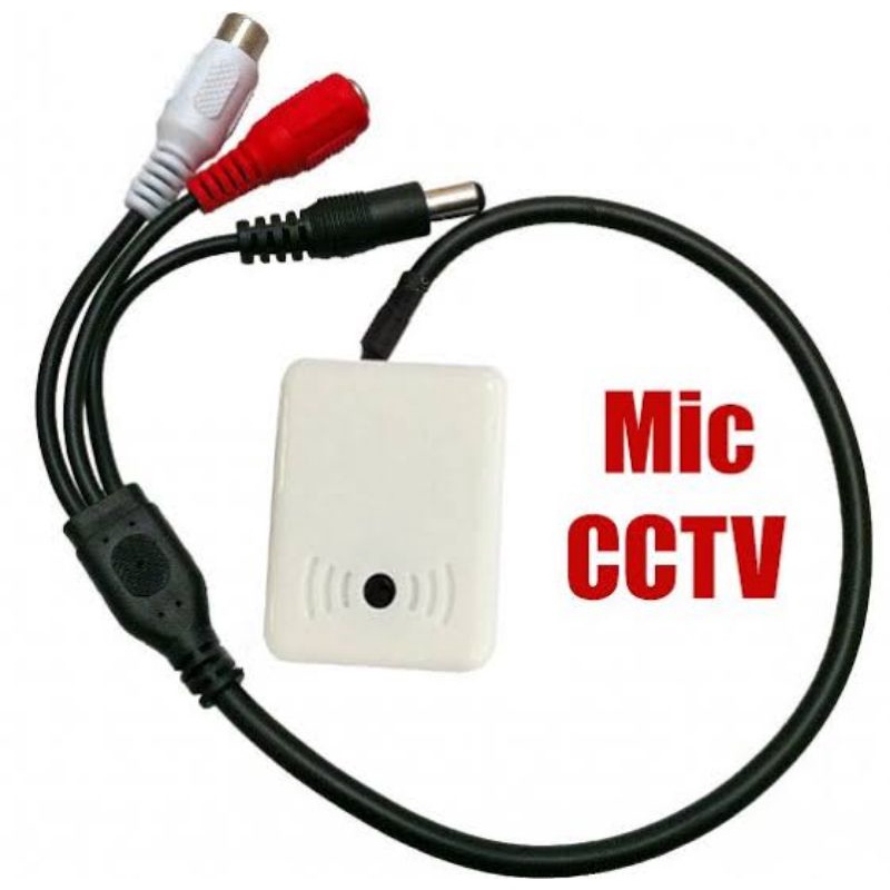 Mic Camera Cctv Audio Monitoring Mic Kamera Cctv