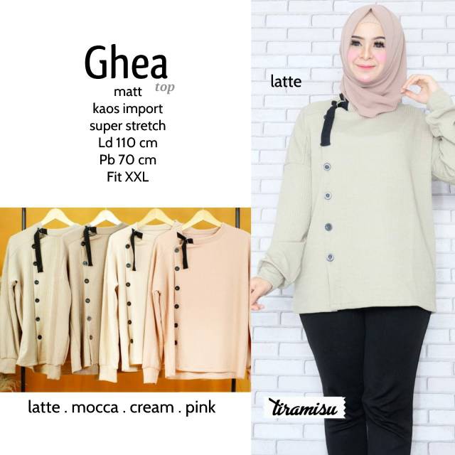 GHEA TOP BY TIRAMISU HIJAB FASHION