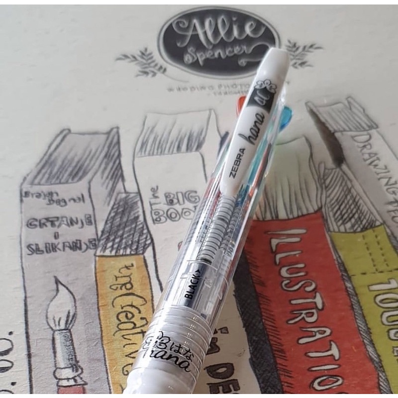 

Pulpen Zebra Hana Semi Gell Ink 4 Colours - Putih Jasmine