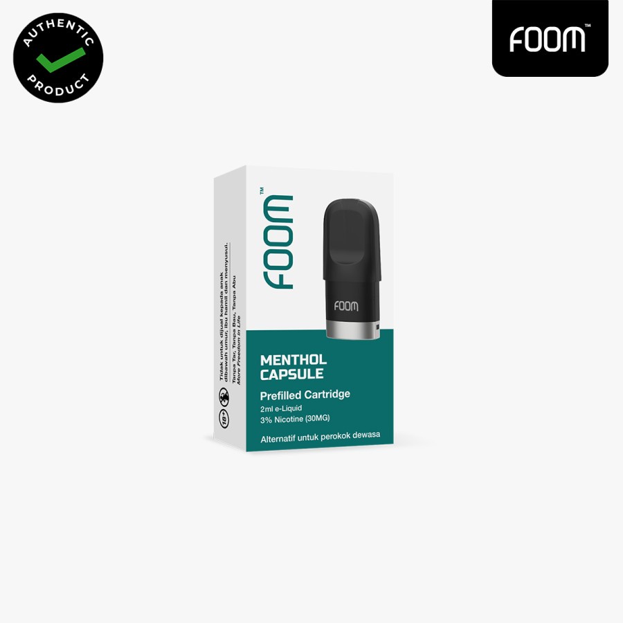 FOOM Pod X Prefilled Cartridge authentic prefilled foom catridge