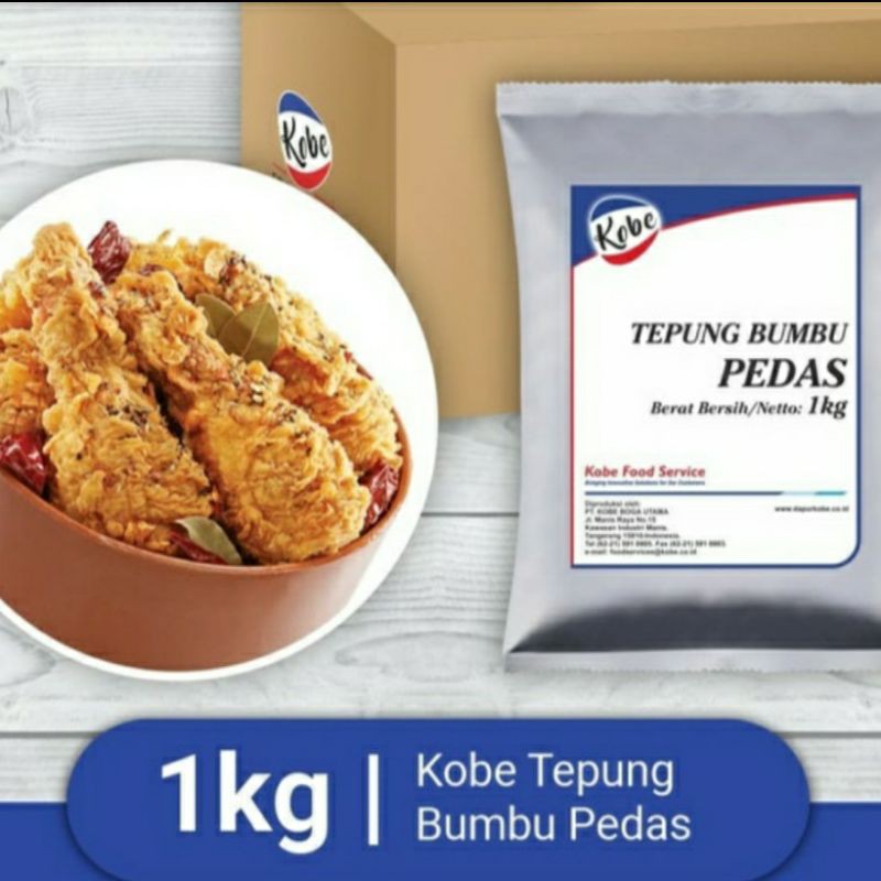 KOBE Tepung Bumbu Pedas 1 Kg