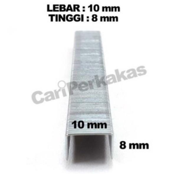 

Hanya Saat ini Refill Isi Staple Gun 1008F XENON 5000pcs / Isi u Alat Staples Tembak Stapler Heckter
