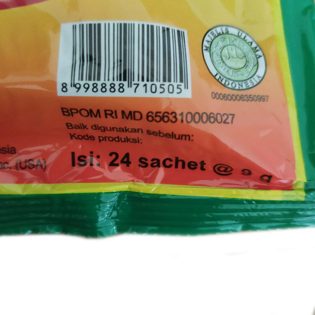 DEL MONTE CHILI SAUCE 24 SACHET - SAUS CABE EXTRA PEDAS HALAL