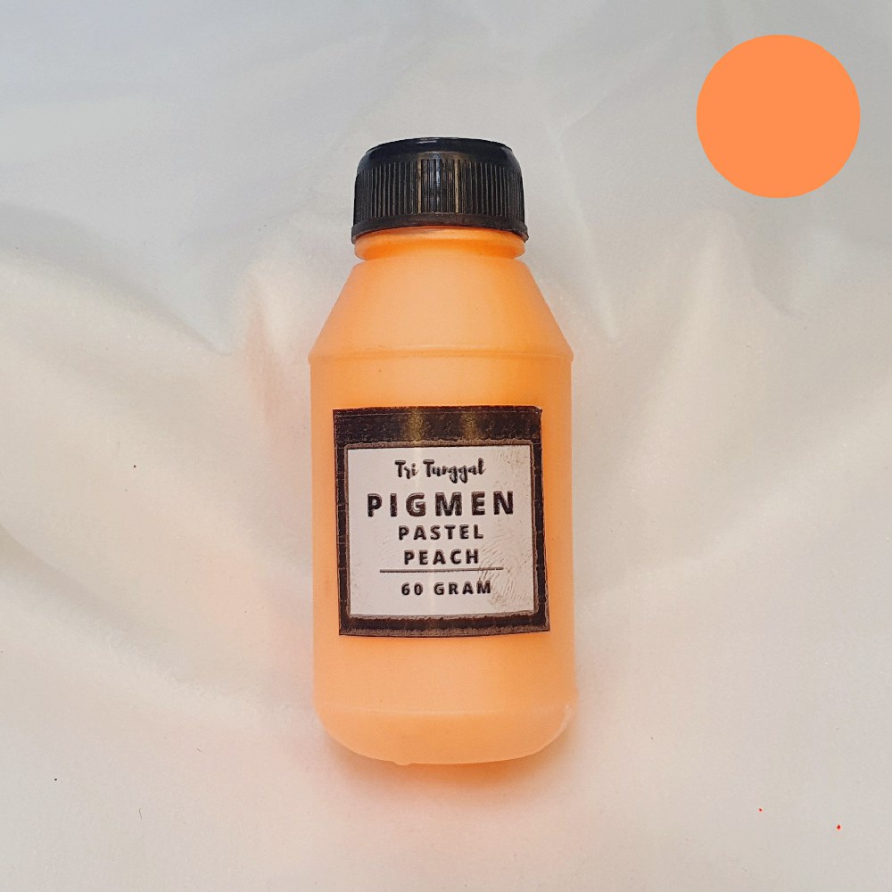 PIGMEN 60GR PASTEL PEACH Macaron Pewarna Sablon Pigment Color Bundle Stabilo Waterbased Tie Dye Pigment Cat Warna Warni Air Cair Cairan Liquid Cat Paint Painting Kerajinan Prakarya Kesenian Perlengkapan Gambar Mewarna Lukis Craft Grosir  Prakarya Malang