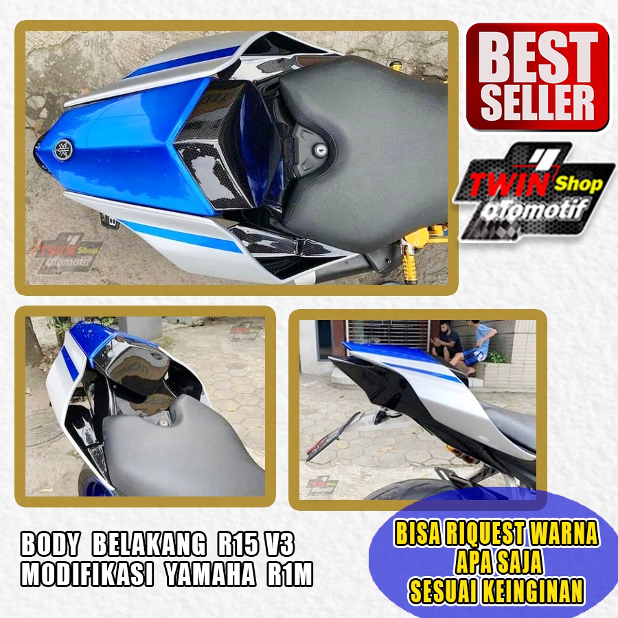 Body belakang R15 V3 modifikasi YAMAHA R1M
