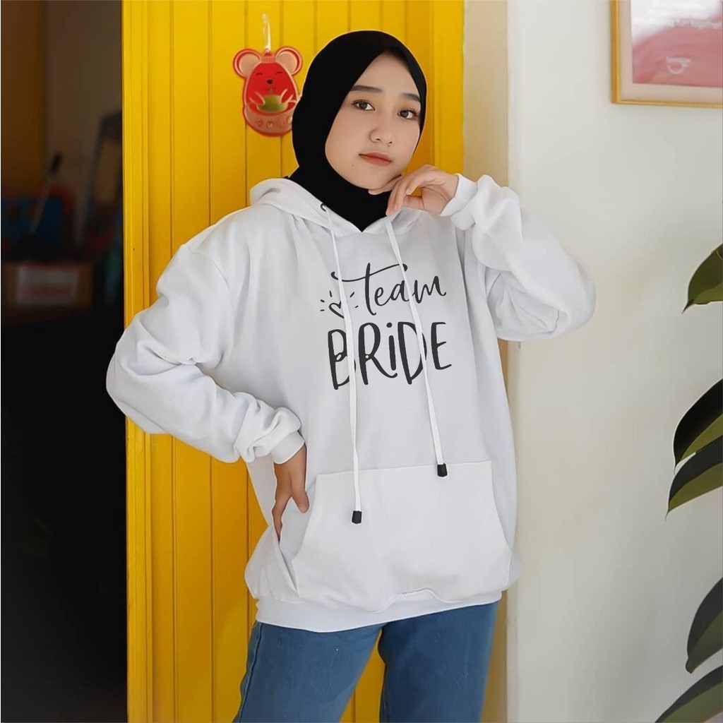 Hoodie Hodie Team Bread  jumbo bigsize wanita ukuran m l xl xxl xxxl xxxxl xxxxxl