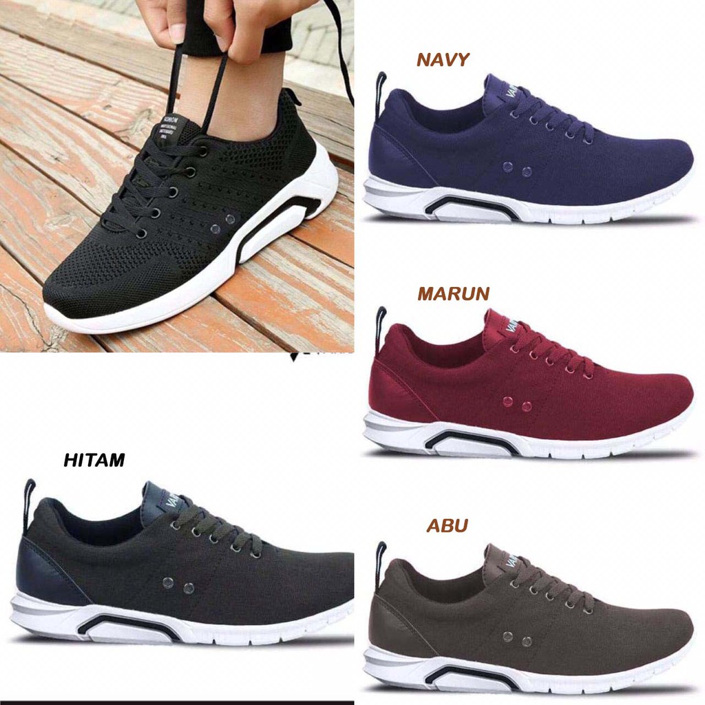 Promo Sepatu Sneakers  Pria  Sport Vano 05 Sepatu Pria  