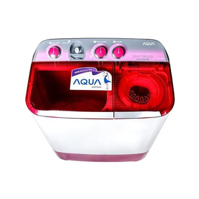 Mesin Cuci AQUA QW-880XT / QW880 XT New Mode,Hijab Series 8kg 2 Tabung | MESIN CUCI | GROSIR MESIN