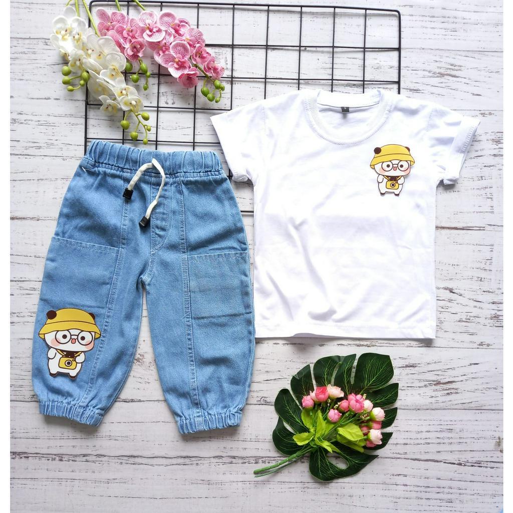 STELAN JOGGER ANAK 1-7 TAHUN/STELAN SABLON ANAK/KAOS KARAKTER ANAK