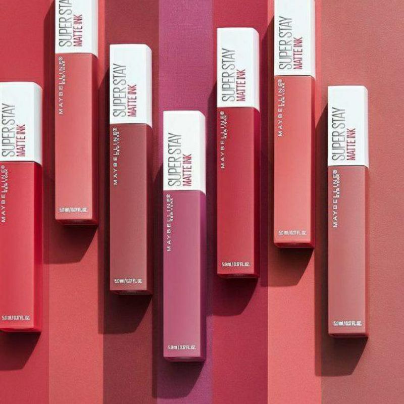 lipstik  maybelline  new york super stay matte ink