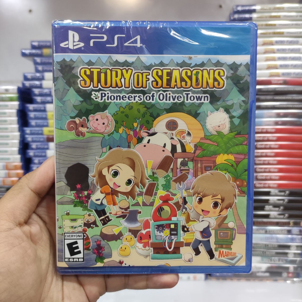 SOS Story of Seasons Pioneers of Olive Town PS4