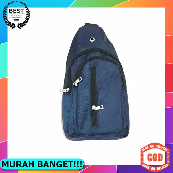 Tas Selempang Pria Import Branded Terbaru Cod Kerja Gaul F1O0 Murah Simpel Waterproof Paling Bagus O