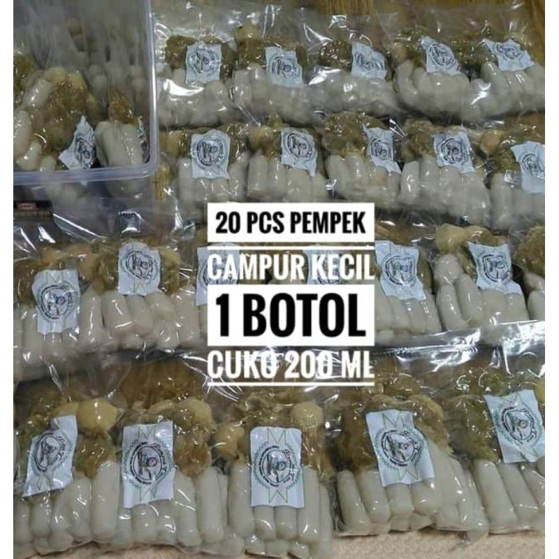 

Pempek Campur Isi 20 (Asli Palembang)