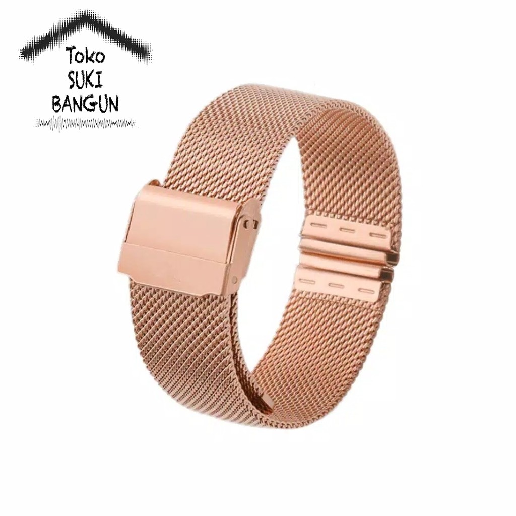 TALI JAM 12mm Mesh Stainless Steel Metal Watch Band Strap