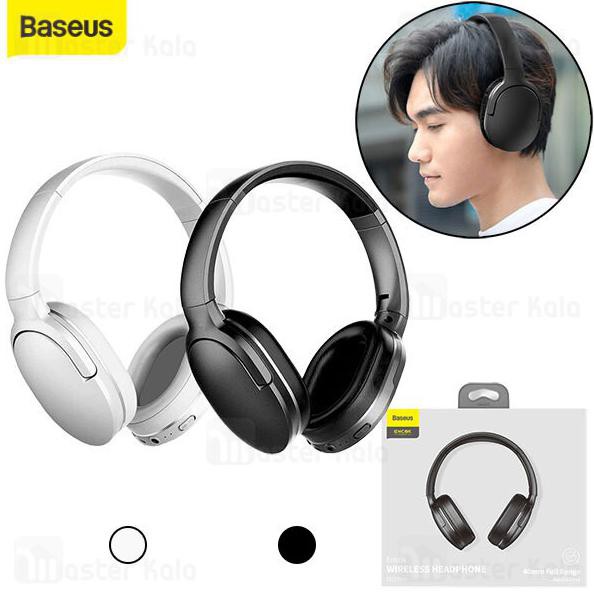 BASEUS ENCOK D02 PRO FOLDABLE HEADPHONE HEADSET WIRELESS BLUETOOTH 5.0 - HITAM