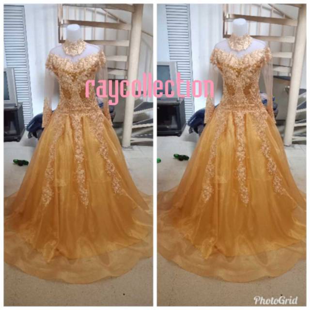 Baju pengantin / baju akad/gaun pengantin