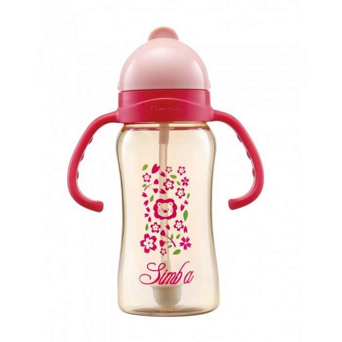 Simba Baby - PINK PPSU Sippy Cup Wild Nature 240ml