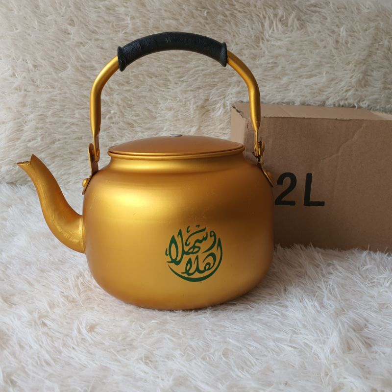 Ceret Arab Teko Arab warna emas oleh oleh haji umroh di Medan ready toko syurgakurma