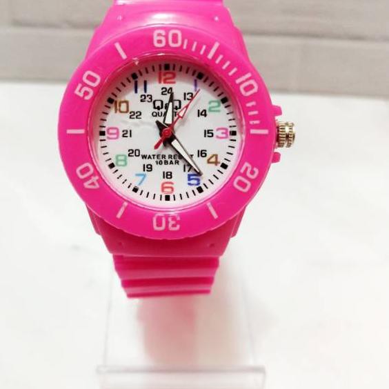 SAWJ jam tangan anak QQ Quartz jarum warna ✧ *zp*