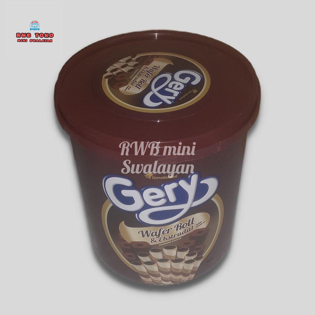 

GERY WAFER ROLL & EKSTRUDAT RASA COKLAT 350g