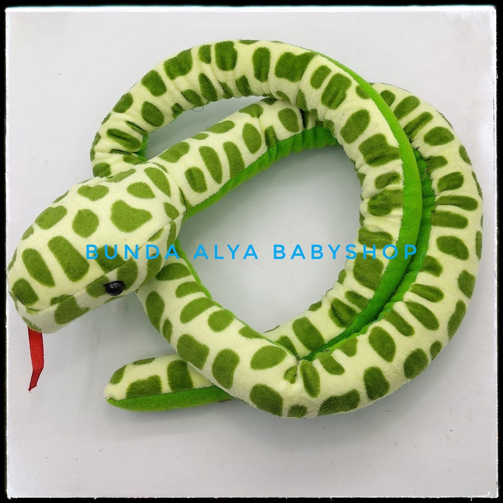 Mainan Anak Edukasi -  Boneka ULAR - Boneka Anak - Mainan Anak - Dolls - Toys - Boneka SNAKE 1 Meter