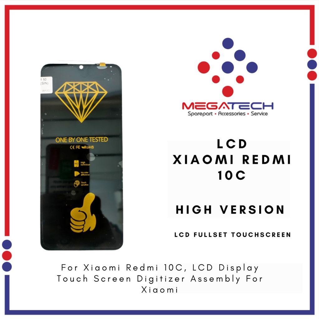 LCD Xiaomi Redmi 10C Fullset Touchscreen