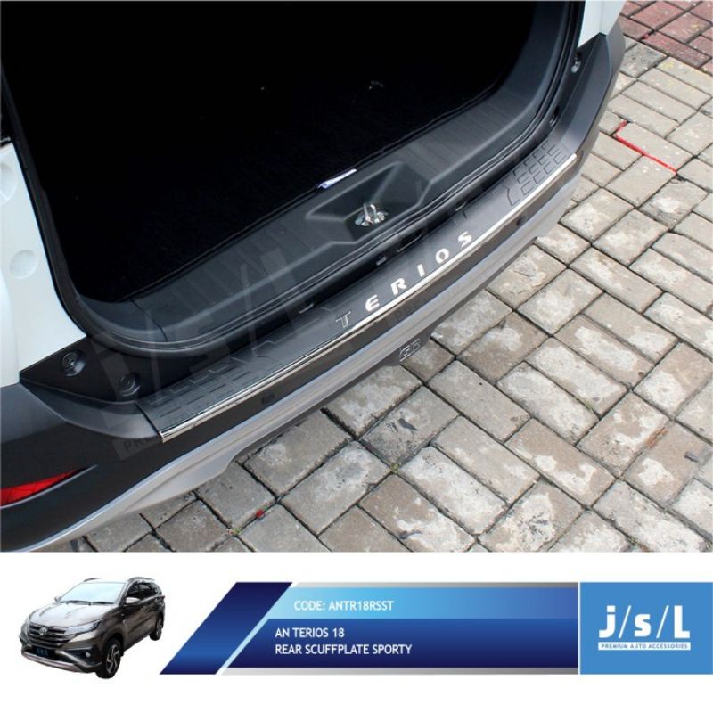 sillplate belakang all new Rush Terios 2018 2020 2021 2022 Gr Sport  Activo sporty