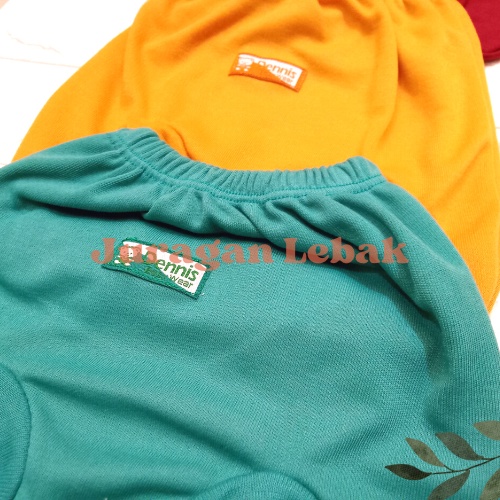 6 pcs SNI, paket setelan baju bayi baru lahir Kutung dan celana pop seri merah maroon, kuning busuk dan hijau tosca - Juragan Lebak -JL Baby