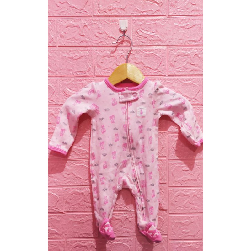 Sleepsuit Preloved Newborn Carters