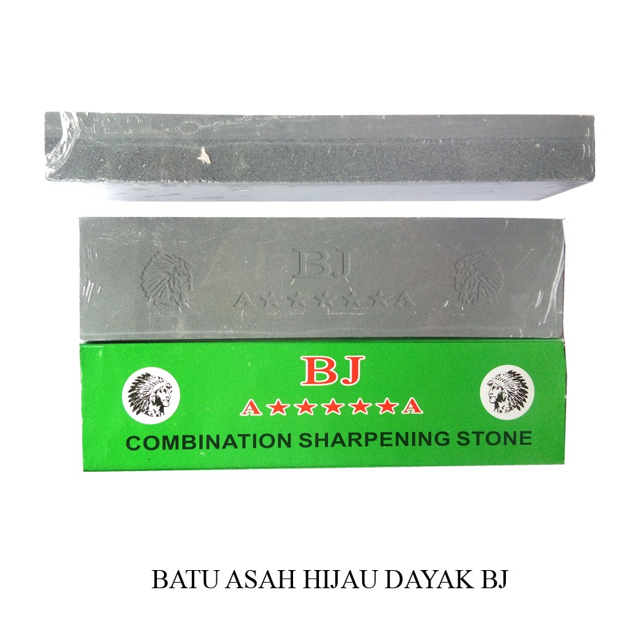 Batu asah BJ Dayak Hijau.