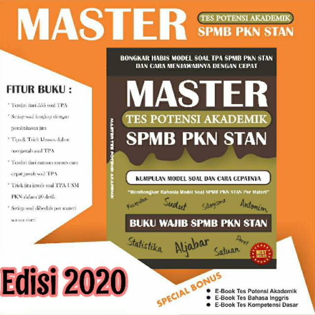 Master Cara Cepat TPA SPMB PKN STAN/CPNS/STIS DLL-0
