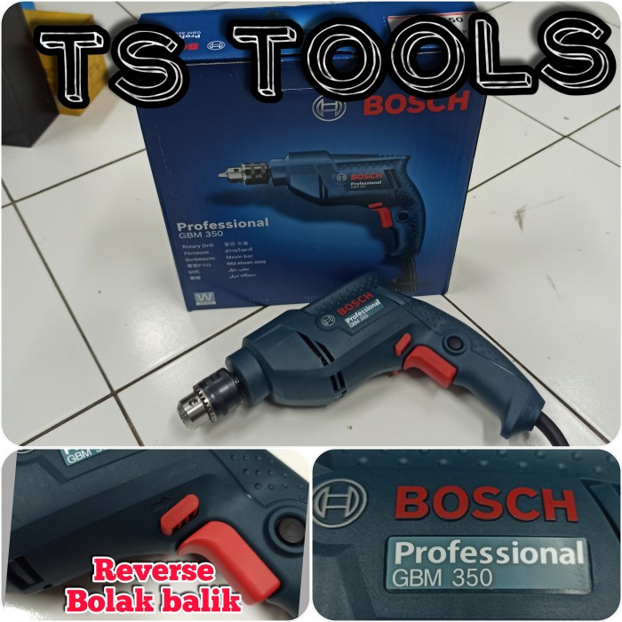 Bosch GBM 350 GBM350 Mesin Bor 10mm Bosch 2 Arah