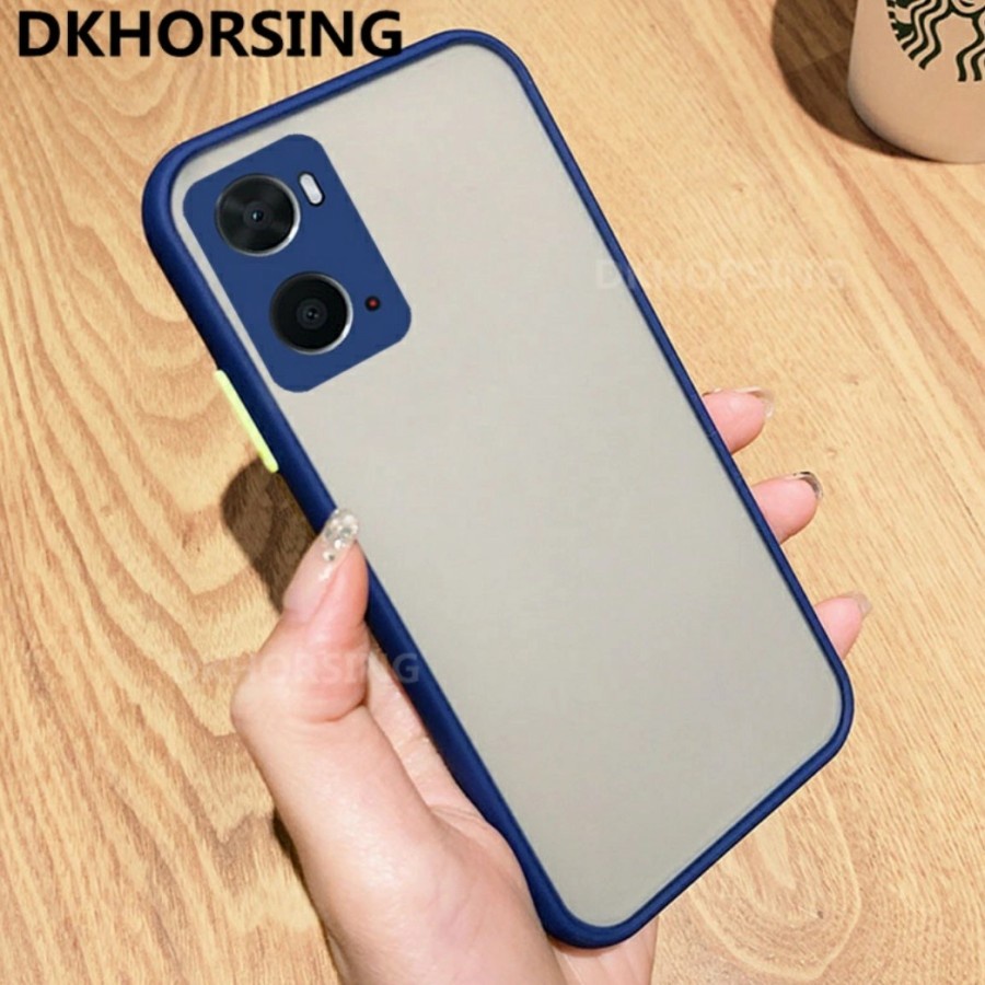 Case Dove Oppo A96 2022-Softcase Hybrid Dove Transparan Casing Pelindung Kamera