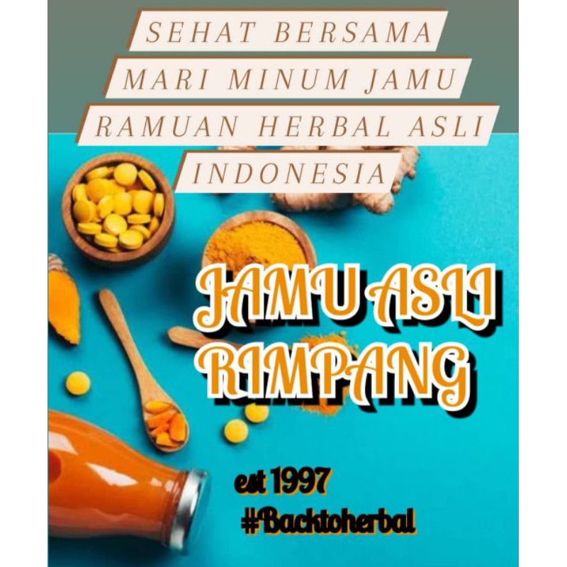 

Jamu Kesehatan Jamu Asli Rimpang Menjaga Imunitas