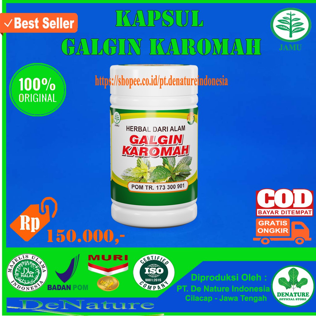 

KAPSUL GALGIN KAROMAH