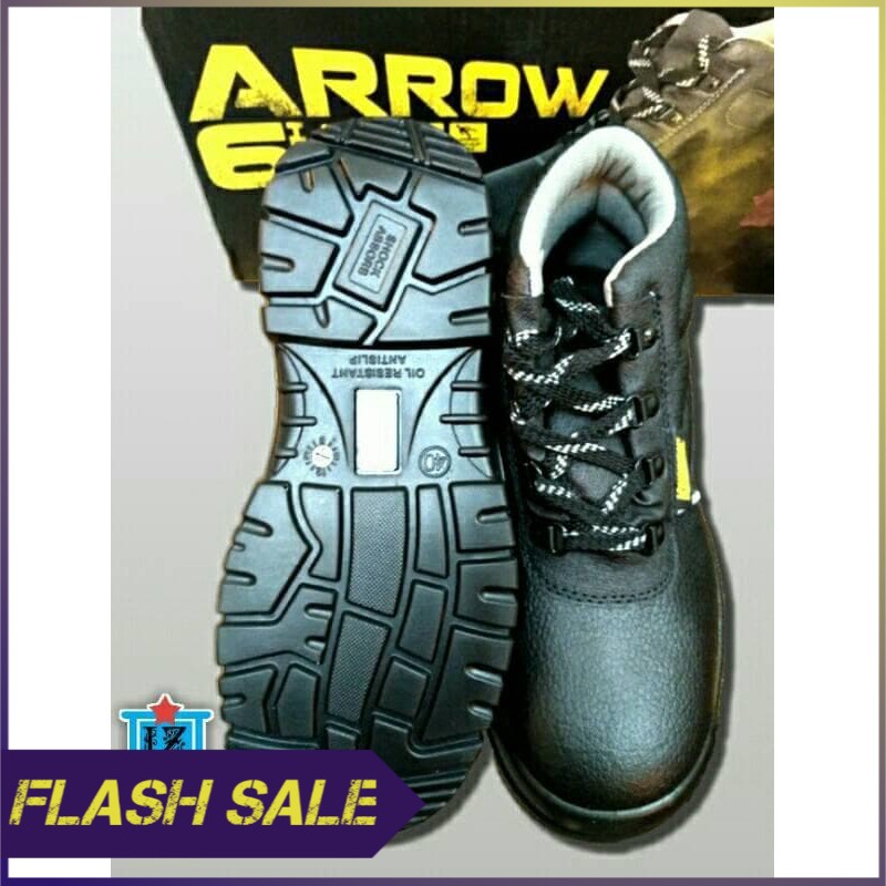 Sepatu safety Krisbow Arrow 6 inch   Hitam  42
