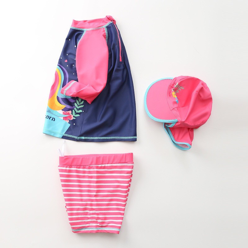 Baju Renang Jumpsuit Unicorn Swimsuit Renang Unicorn dan Dino Pakaian Renang Unicorn LUCU JR