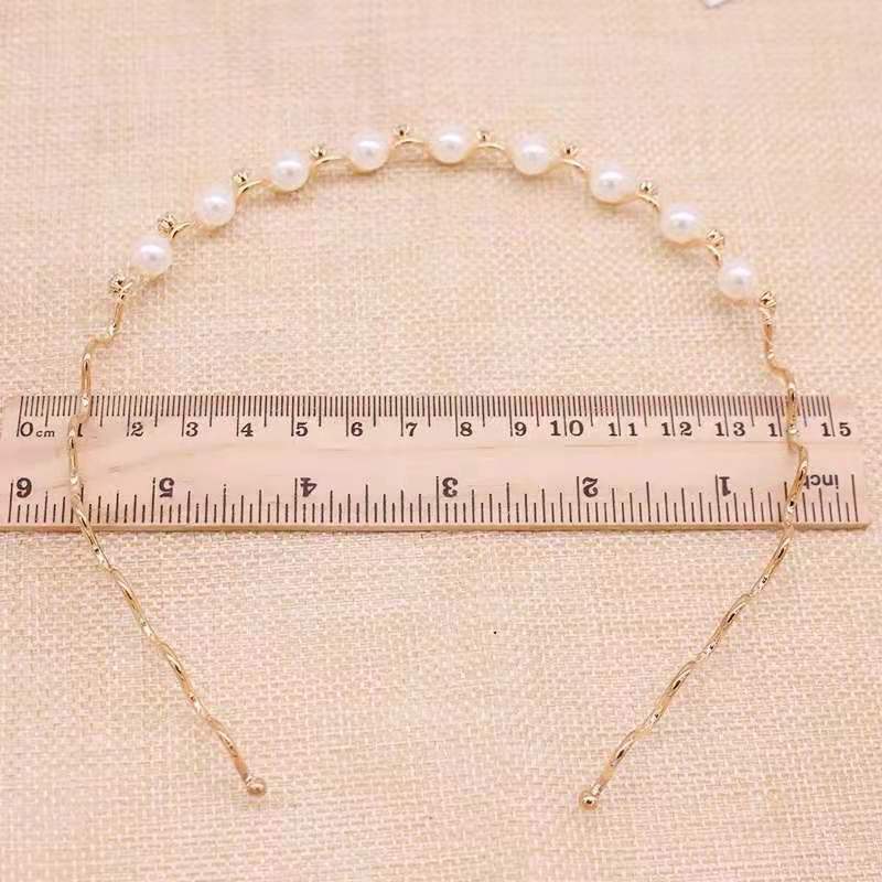 COD Mutiara Jepit Rambut  Bando Berlian Gaya Korea Wanita Headband Aksesoris Rambut- cl