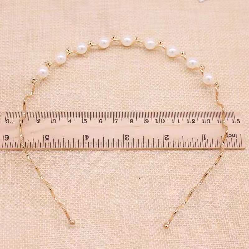 COD Mutiara Jepit Rambut  Bando Berlian Gaya Korea Wanita Headband Aksesoris Rambut- cl