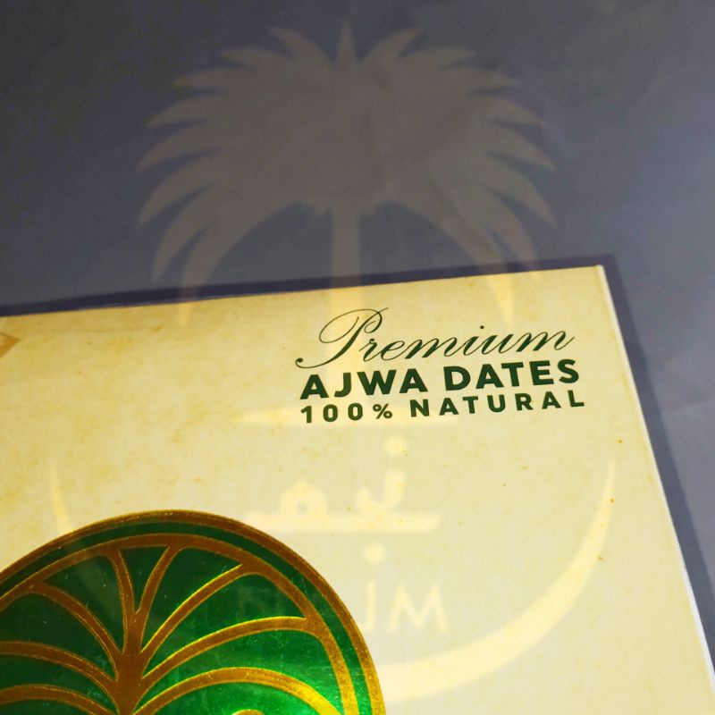 Premium Ajwa Dates 1KG 100% Natural Buah Kurma Ajwa ALZAM [ Promo Spesial Shopee ] Manis Lezat Halal Biidznillah